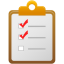 Clipboard formats list icon